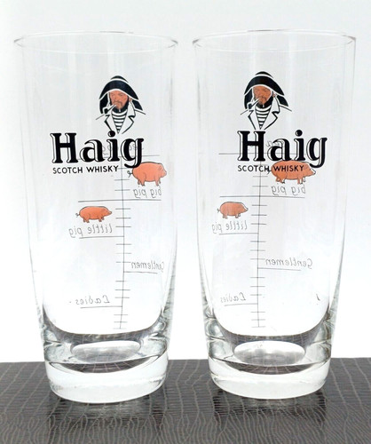Haig scotch whisky bicchiere - haig,