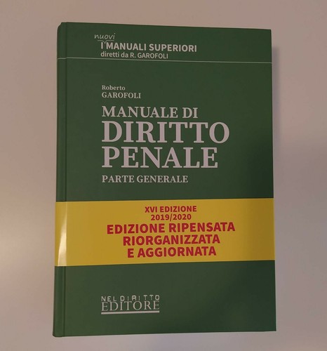 Manuale diritto penale - manuale, di