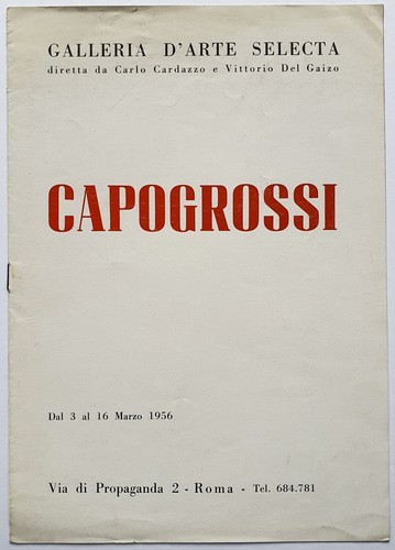 Giuseppe capogrossi galleria - giuseppe,