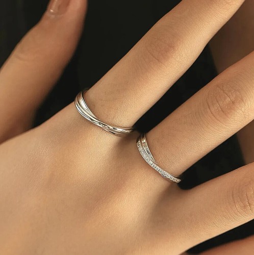 Set anelli argento - 2,