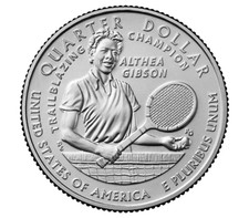 USA - 2025S - Washington 1/4 $ - Althea Gibson - direttamente dalla prevendita US Mint