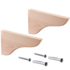 2 Consolle IN Legno Staffa per