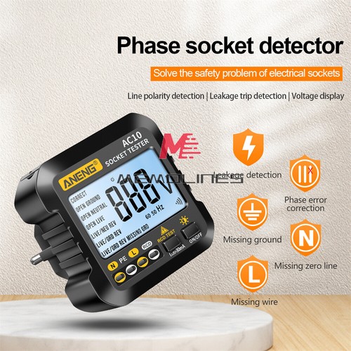 Aneng ac10 tester presa - tester,