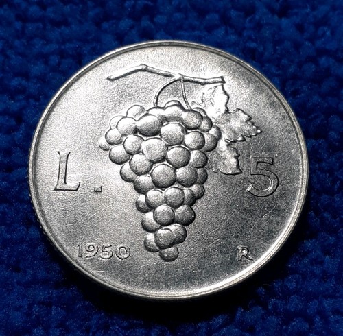 Italia lire uva - uva, fdc