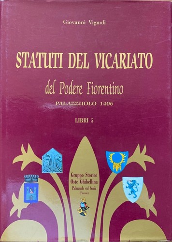 Vignoli statuti del - statuti,