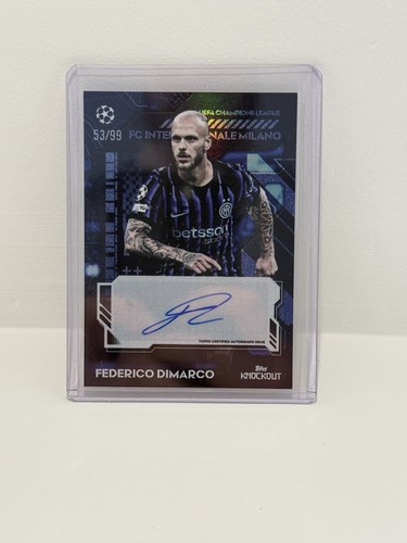 Autografo topps knockout - autografo,