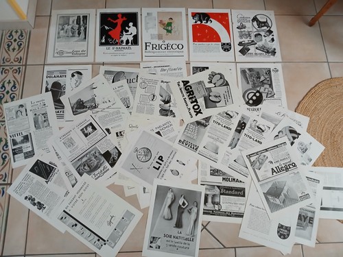 Publicités presse - publicités,