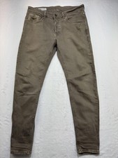 Zara Jeans Uomo 34x32 Marrone