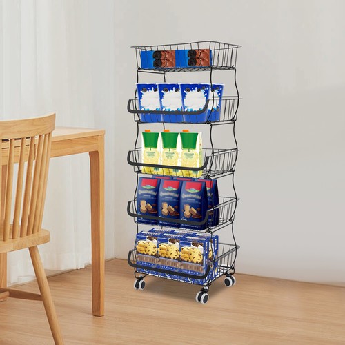 Carrello scaffale piani - carrello, 5