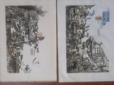 due litografie Rudi Gorog