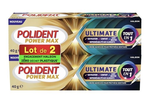 Lot polident power max - de, 2*