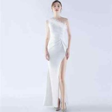 Vestito Abito Elegante Lungo