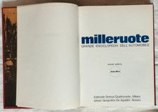 Milleruote Vol. 7 Enciclopedia Auto - Ed. Domus, Quattroruote, De Agostini, 1975