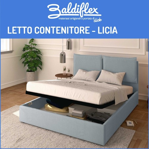 Letto matrimoniale contenitore - letto,