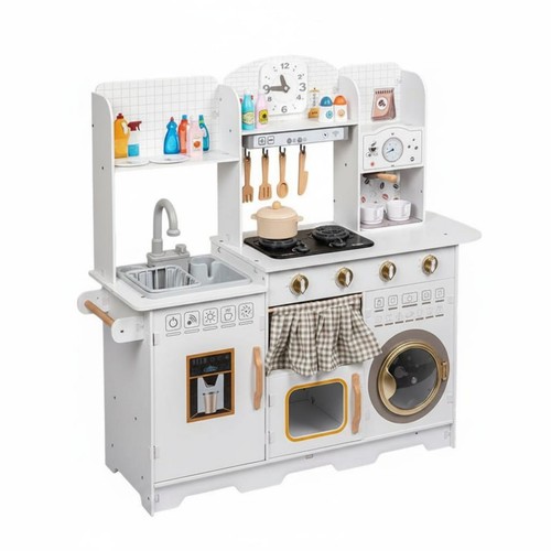 Cucina giocattolo legno set - cucina, in