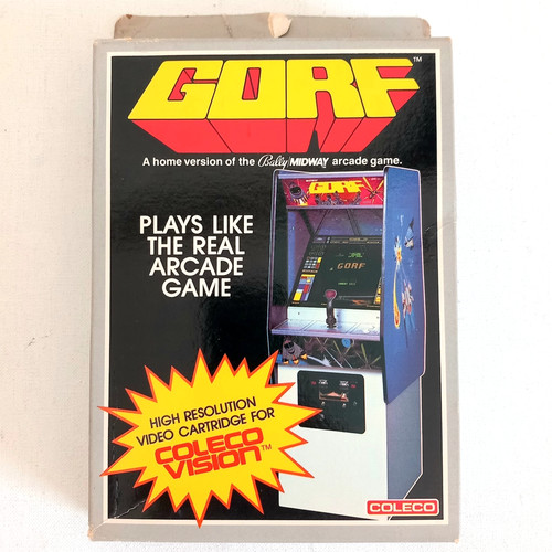 Colecovision game gorf - colecovision,