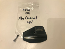 ABU Cardinal 44 parte n.: 9854 214 sideplate with logo/piastra laterale con logo