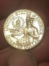 STATI UNITI AMERICA MONETA QUARTO DI DOLLARO Washington 1976 Bicentenario 