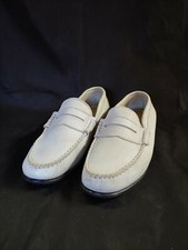 Scarpe uomo Hugo Boss pelle Leather  Moccasini taglia 43,5