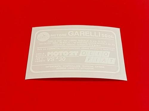 Garelli rodaggio - garelli, 2t
