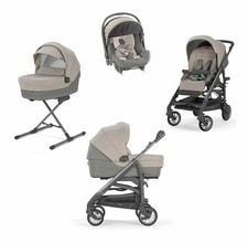 Inglesina TRIO Trilogy City Sistema Quattro - BERMUDA BEIGE + BASE AUTO