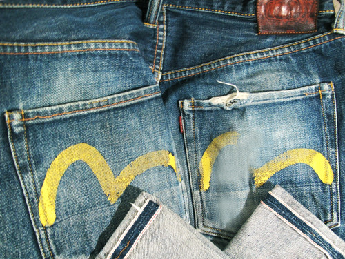 Jeans hot vintage giapponese - hot,