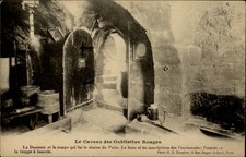Le Caveau des Oubliettes Rouges Parigi Francia cartolina d'epoca s139
