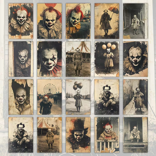 Cartoline pennywise - 20,