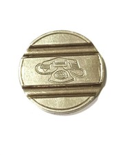 Gettone telefonico ESM 7809 raro coniazione in nichel