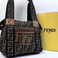 Borsa a tracolla FENDI Zucca