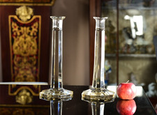 Antica coppia di candelabri