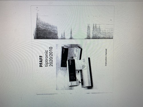Pfaff 2020 manual digital - pfaff,