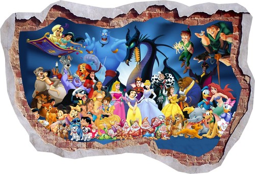 Adesivo murale disney - adesivo,
