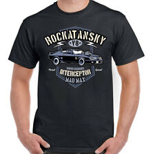 Mad Max T-Shirt Rockatansky Uomo Ispirata Supercharger Interceptor Auto Film