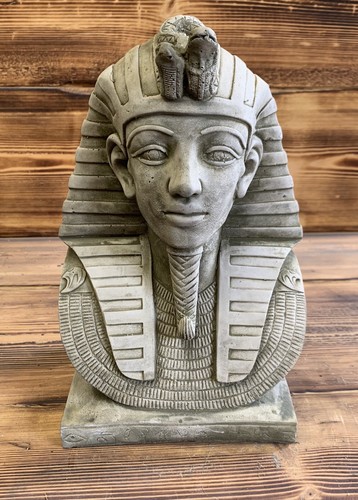 Statua tutankhamon testa - tutankhamon,
