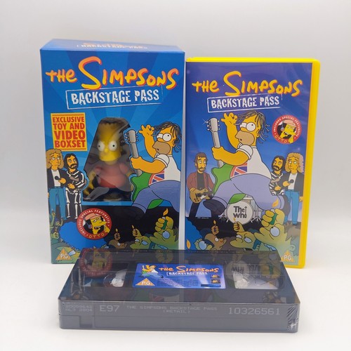 The simpsons backstage pass - the,