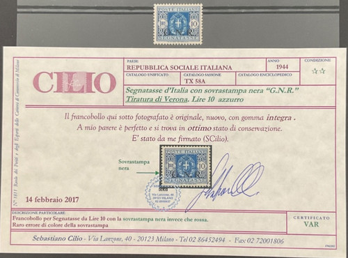 Regno 1944 rsi segnatasse - rsi,