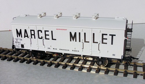 Rail wagon réfrigérant - 43,
