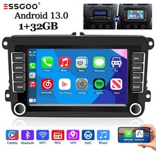 7" 2 DIN Autoradio Per VW GOLF 5 6 Polo Tiguan T5 Android 14 32G Carplay GPS RDS