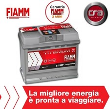 BATTERIA AUTO FIAMM TITANIUM PRO 54Ah 520A 12V LANCIA MUSA MULTIJET