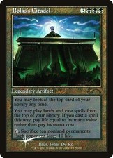 MTG BOLAS's CITADEL FOIL EXC - CITTADELLA DI BOLAS - LOVE YOUR LGS STORE PROMO