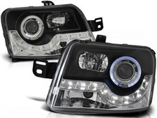 LPFI14 COPPIA FARI ANTERIORI ANGEL EYES DAYLINE FIAT PANDA MK2 dal 2003 al 2012 