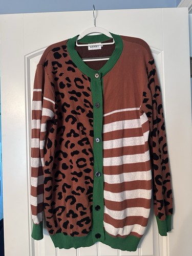 Cardigan donna oxknit marrone - donna,