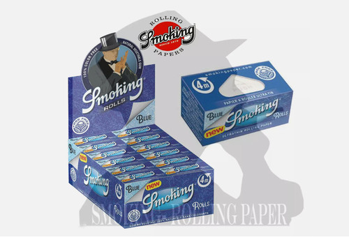 Cartine fumo rotoli blu - blu, king