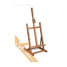 CAVALLETTO ESPOSITORE QUADRI PER PITTURA ARTISTICA DA TAVOLO IN LEGNO IWCT-3