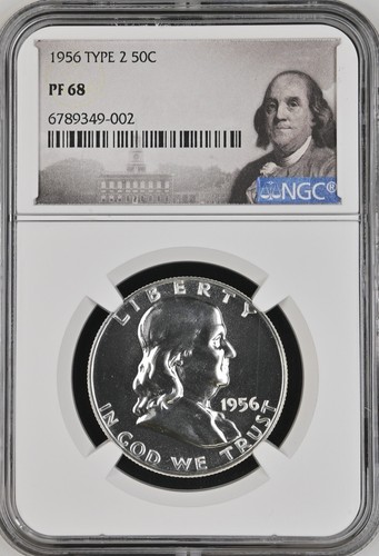 1956 tipo proof 50c - 2,