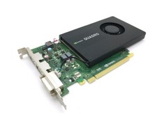 Scheda staffa Nvidia Quadro K2200 4 GB GDDR5 PCIe 2.0 x16 altezza completa DP DVI GPU
