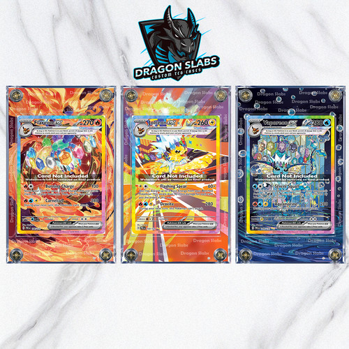 Jolteon vaporeon flareon - x3, ex