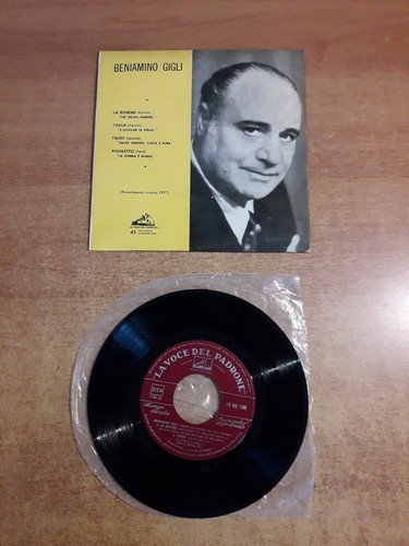 Beniamino gigli la boheme - beniamino,