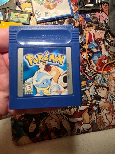 Pokemon blu nintendo gameboy - (nintendo,